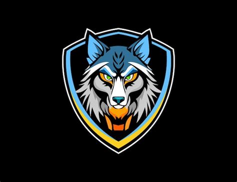 Premium Vector Free Vector Wolves Mascot Esport Logo Design