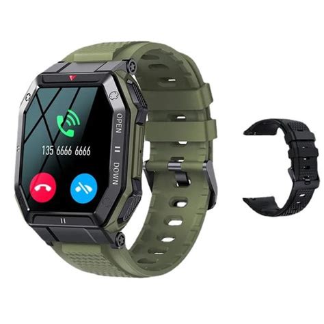 Reloj Inteligente Para Hombre Llamada Bluetooth Ip68 Impermeable