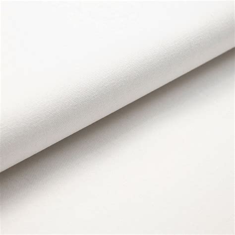 Heavy Canevas Coton Enduit Raw Used Snow Blanc