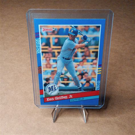 Ken Griffey Jr 89 Donruss Error Card