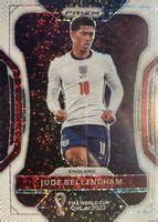 Jude Bellingham 2022 Prizm World Cup 90 White Sparkle SSP PSA 10