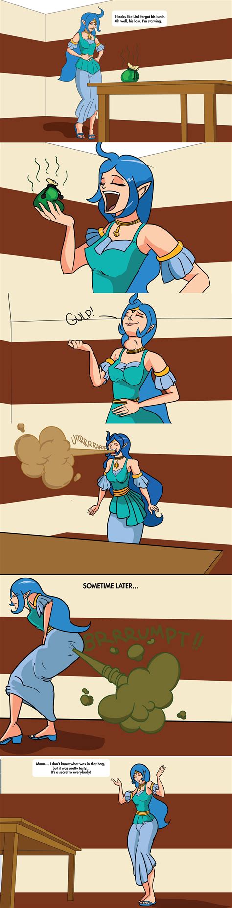 Nayru And The Stink Bag Fart Burp Comic By Metal Blade On Deviantart