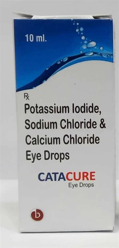 Catacure Potassium Iodide Sodium Chloride Calcium Chloride Eye Drops