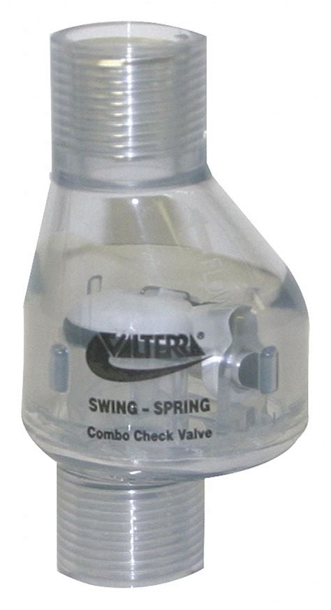 Valterra Spring Swing Check Valvepvc12fnpt 200 C05f