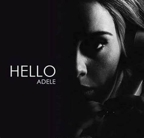 Adele Hello Cover Art