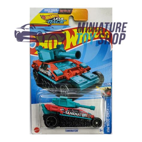 Hot Wheels 2024 Mainline Tankanator Red MINIATURE TOY SHOP