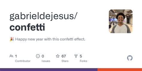 GitHub - gabrieldejesus/confetti: 🎉 Happy new year with this confetti effect.