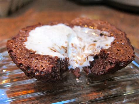 Young Idealistic Baker Mini Hot Chocolate Molten Lava Cakes