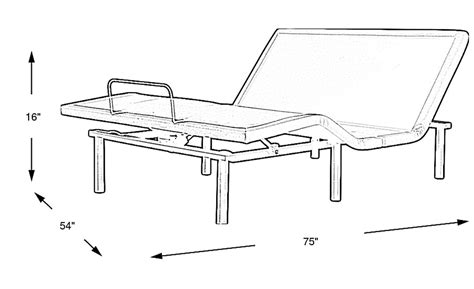 Beautyrest Baselogic Silver Full Adjustable Base Only | Rooms to Go