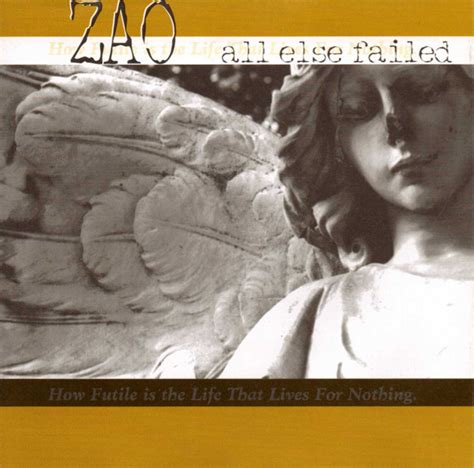 Zao All Else Failed 1999 Cd Discogs