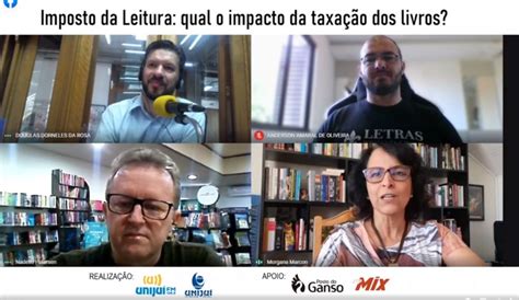 Impacto Da Taxa O Dos Livros Foi Debatido No Rizoma Tem Tico Uniju