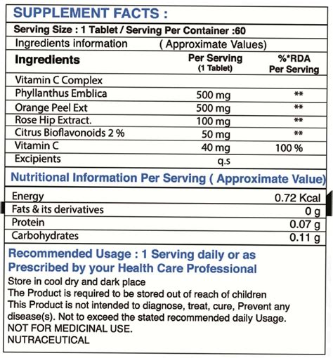 Buy PHARMGRADE VITAMIN C COMPLEX WITH NATURAL AMLA ROSEHIP ORANGE