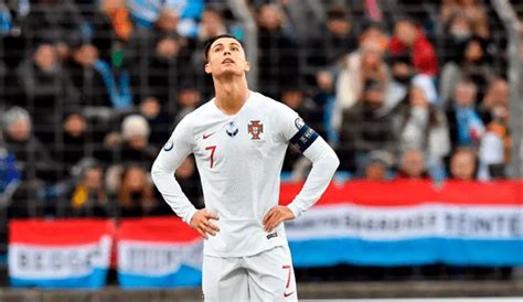 Gol De Cristiano Ronaldo Portugal Vs Luxemburgo En Vivo En Eliminatorias Eurocopa 2020 Por 2 0