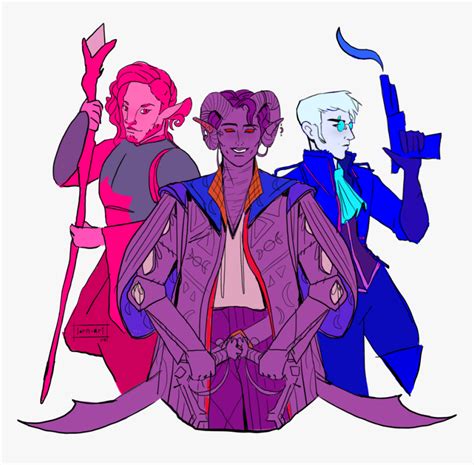 Taliesin Jaffe Critical Role Characters Bi Flag, HD Png Download - kindpng