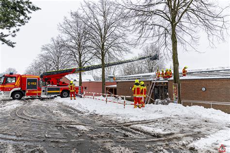 Witterungsbedingte Einsätze Feuerwehr Lüneburg