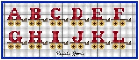 Pin By Cassiana Andrade On Alphabets In Cross Stitch Alfabetos Em