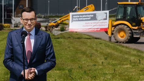 Premier Morawiecki Za Czas W Po Bezrobocie By O Rekordowe Nie Mo Na