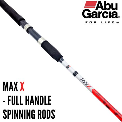 Abu Garcia Max X Spinning Full Handle Rod Series Lazada