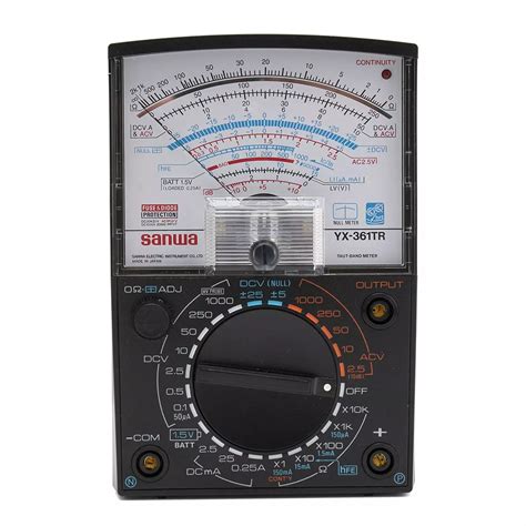 Buy Sanwa Yx361tr Analog Multimeter Online In India At Best Prices