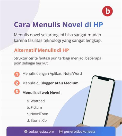 Mudah And Gak Ribet 3 Langkah Cara Membuat Novel Di Hp