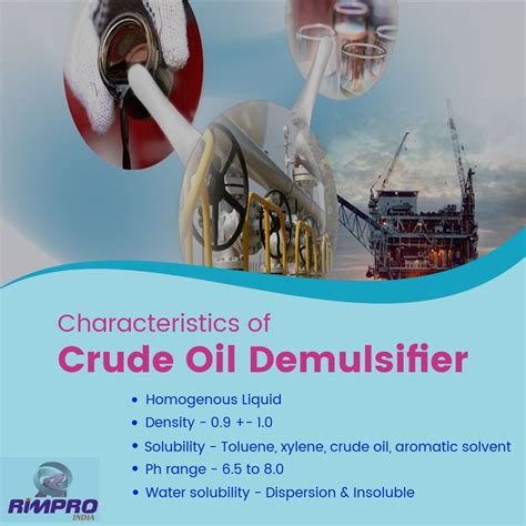 Characteristics Of Crude Oil Demulsifier Specialty Chemicals Oils