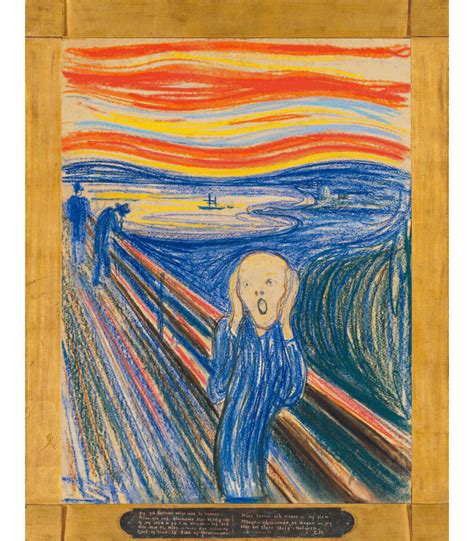 Stampa Gicl E Su Tela Edvard Munch L Urlo