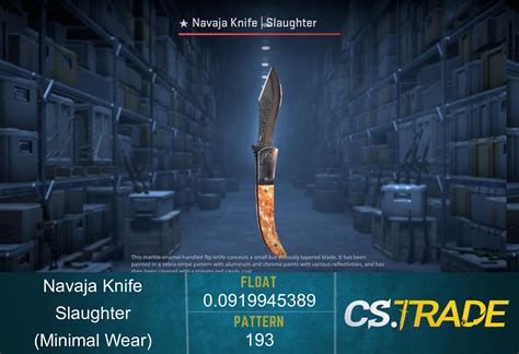 Navaja Knife Slaughter Csgo And Cs2 Skin Cstrade Wiki