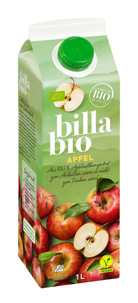 BILLA Bio Apfelsaft BILLA Online Shop