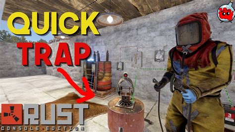 Quick Easy Trap Rust 🏹 Console Edition Youtube