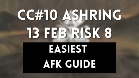 Day 11 Daily Risk 8 Challenge Easiest AFK Strategy CC10 Ashring