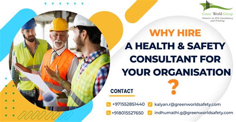 Why Hire A Health And Safety Consultant For Your Organisation Green