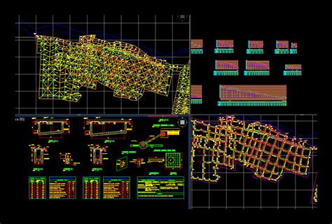 Alcantarillado Pluvial En Dwg Librer A Cad