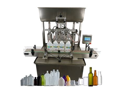 JET PRO S 4 Head 1000 Model Automatic Piston Liquid Filling Machines