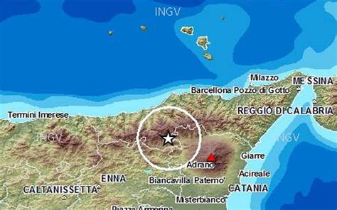 Terremoto In Sicilia Doppia Scossa Di Magnitudo 3 Siciliafan