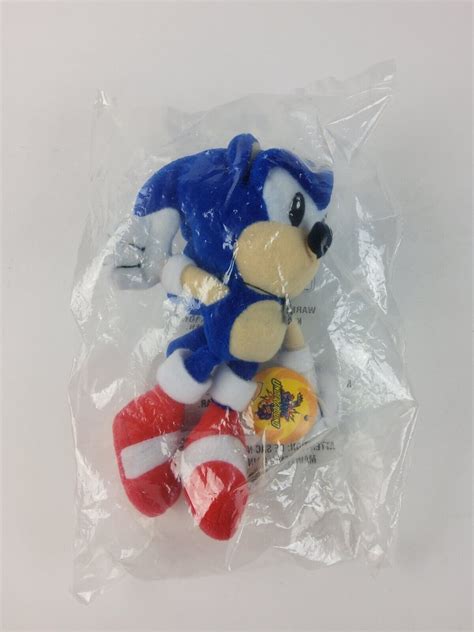 Vintage Dennys Sonic The Hedgehog Underground Plush Tag Values