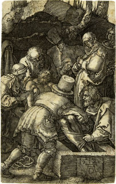 Albrecht Dürer Grablegung 1512 Galerie Kornfeld Auktionen Bern