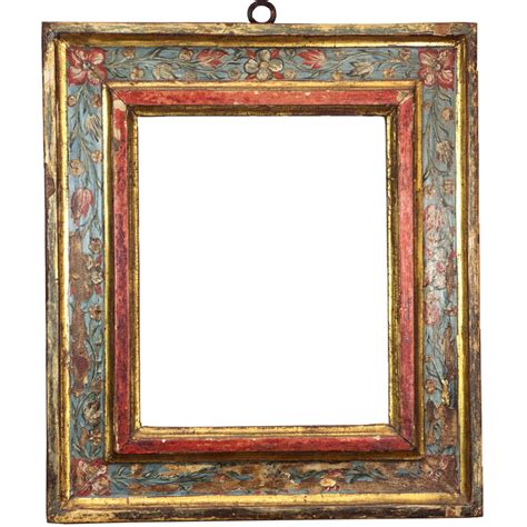 Painted Renaissance Frame Antike Rahmen