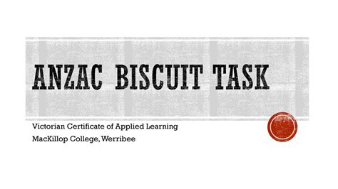 Victorian Certificate Of Applied Learning Mackillop College Werribee Ppt Download