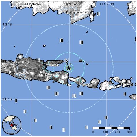 Strong And Shallow M Earthquake Hits Bali Sea Indonesia The Watchers