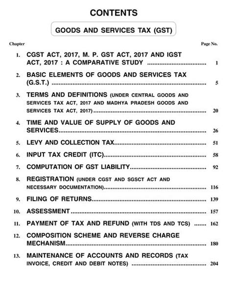 Goods And Services Tax And Customs Duty Bcom Iii Year Dr Hc Mehrotra