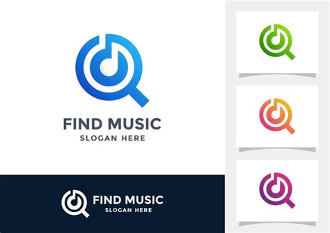 Trouver Le Vecteur De Logo D Grad De Musique Vecteur Premium