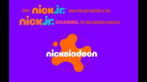 Every Nick Jr Show That Got Shunted To The Nick Jr Channel For New