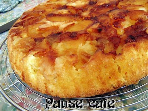 Gâteau renversé aux pommes Pause gourmandises