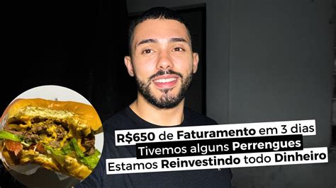 Terceiro Dia J Faturamos R O Delivery De Hamb Rguer Em Casa