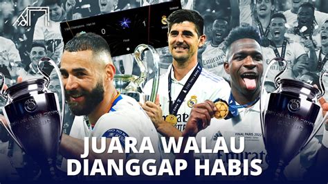 Selalu Diremehkan Tapi Jadi Juara Ucl Kronologi Lengkap Real Madrid