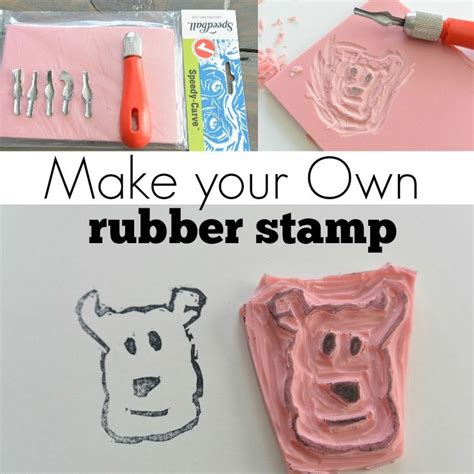 Make Your Own Stamp {DIY Tutorial} — Decor and the Dog | Diy stamp ...