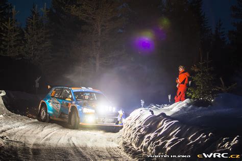 Joona Lauri Shemeikka Tuukka Škoda Fabia Rally2 evo Rally Sweden 2023