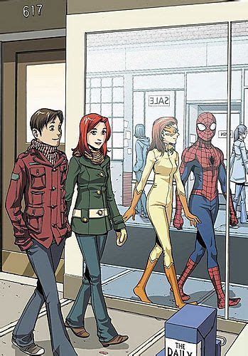 The Cover To Spider Man Loves Mary Jane S New Comic Book Which Is