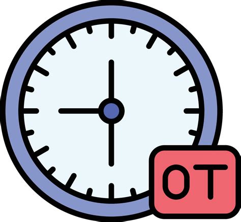 Overtime Vector Icon Vector Art At Vecteezy