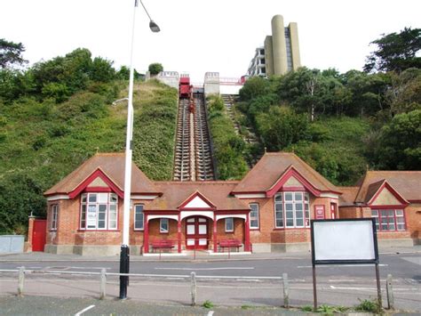 Funicular Railway Folkestone Chris Whippet Geograph Britain And